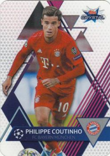 Philippe Coutinho Bayern Munchen 2019/20 Topps Crystal Champions League Base card #21